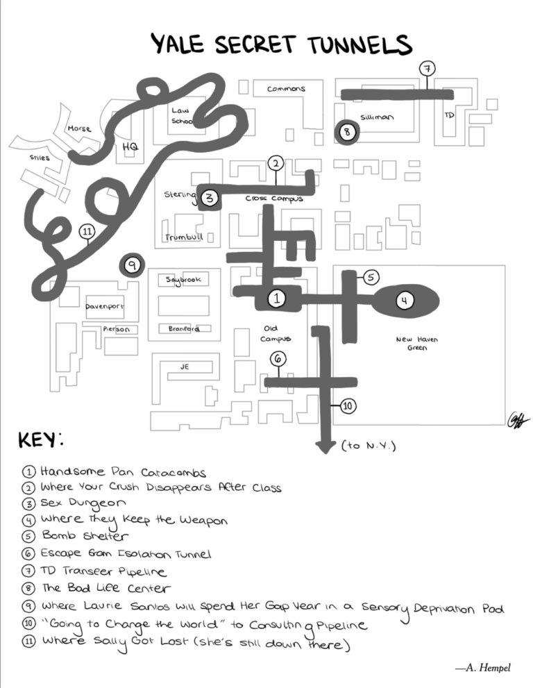 Yale’s Secret Tunnels